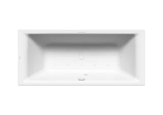 Kaldewei Badewanne PURO DUO Mod.663 SOUL, 1700 x 750, alpinweiß,Perl-Effekt,re,Sicht. weiß 266360513001