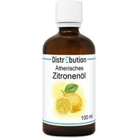 DistrEbution Duftöl Ätherisches Öl, Zitronenöl, 100% Naturrein, Für Kerzen und Kosmetik