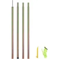 vidaXL Zeltstange Sonnensegel Stange 250 cm Verzinkter Stahl, (1-St)