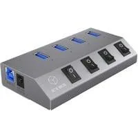 IB-HUB 1405, USB-Hub silber