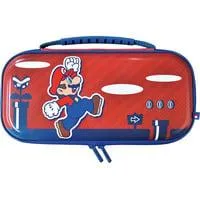 Vault Case (Mario) Premium Etui für Nintendo Switch 2, Schutzhülle rot/blau