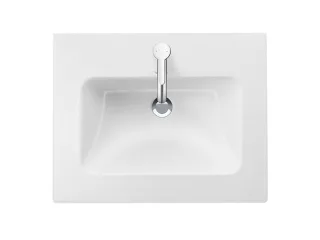Duravit ME by Starck Waschtisch Weiß Seidenmatt 530 mm - 23365332001 23365332001