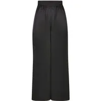 URBAN CLASSICS Stoffhose Urban Classics Damen Ladies Satin Wide Leg Pants (1-tlg)