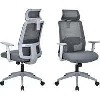 OTTO home Bürostuhl Tallard, Mesh Schreibtischstuhl, ergonomische Ausstattung, verstellbare Kopfstütze, Lumbalstütze & Armlehnen