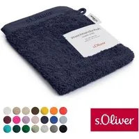 s.Oliver Waschhandschuh s.Oliver, Premium Qualität, 600 gr/m², auch als Sets erhältlich, Walkfrottier (1-St), große Farbauswahl, auch als Duschtuch, Handtuch, Gästetuch