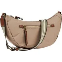 camel active Handtasche Bari, aus hochwertigem matten Nylon mit gestreiftem Gewebeband