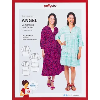 Pattydoo Schnitt "Kleid & Tunika Angel" für Damen