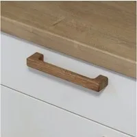 ekengriep Möbelgriff 323, Holzgriff aus Eiche für Küche, IKEA Schrank, Schubladen usw.