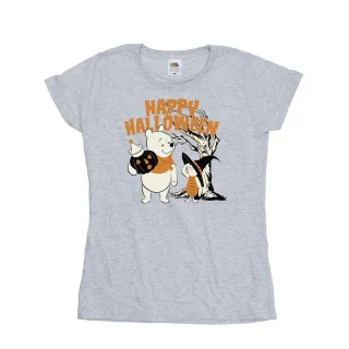 Disney - "Happy Halloween" T-Shirt für Damen (Grau)