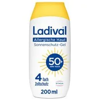 Ladival Sonnenschutzgel Allergische Haut Sonnenschutz-Gel, Sonnencreme, mit LSF 50+ für allergische Haut und Sonnenallergie