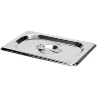 TRIZERATOP Aufbewahrungssystem Gastro Behälter, Deckel Edelstahl GN 1/1 - 2/3, Edelstahl 201, (Stück, Gastro)