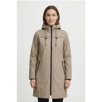FREEQUENT Regenjacke FQRAIN-JACKET wasserabweisend mit Kapuze