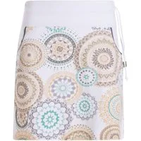 Vishes Minirock Kurzer Damen Baumwoll-Rock Taschen-Rock Mini-Röcke Mandala Hippie, Ethno, Boho Style