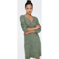 JDY Strickkleid JDYELANORA L/S V-NECK DRESS KNT NOOS