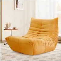 OUNUO Sofa Lounge-Sofa mit Memory-Schaum für kleine Räume