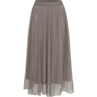 ONLY Sommerrock Feiner Maxi Elastische Taille und Plissee Design ONLLAVINA SKIRT JRS NOOS