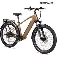 DERUIZ E-Bike Mountainbike E-bike MarbleSUV 27,5 Zoll mit Bluetooth für Damen und Herren, 8 Gang SHIMANO SHIMANO ACERA 11-32Z Schaltwerk, Kettenschaltung, Heckmotor, 644 Wh, (48V), Maximal 150 km Fahrleistung, Kraft und sportlichkeit