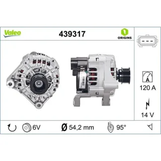 Valeo Lichtmaschine 120A BMW 3er Z3 439317