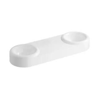 VitrA Liquid Doppelwaschtisch 121 cm 2 Becken Weiß Hochglanz,7313B403-0016 7313B403-0016