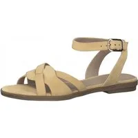 s.Oliver Ledersandale 5-28100-28-512 mit Soft Foam beige Damen Sandale