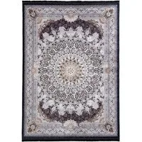 Mazovia Orientteppich Orientalisch Vintage Teppich Traditioneller Orient Teppich, 80 x 150 cm, Kurflor, Waschbar in Waschmaschine, Höhe 5 mm, Rutschfest