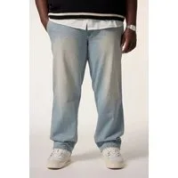 STHUGE 5-Pocket-Jeans Jeans Baggy Fit 5-Pocket bleached Denim