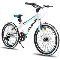 JOYSTAR Kinderfahrrad 20 Zoll Kinderfahrrad für Jungen & Mädchen im Alter von 5-16 Jahren, Hardtail Mountainbike mit 7-Gang Schaltung, Doppel-V-Bremse