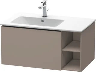 Duravit L-Cube Waschtischunterbau wandhängend Basalt Matt 820x481x400 mm - LC619104343 LC619104343