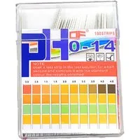 COOL-i ® Bodenfeuchtesensor Universal pH-Teststreifen – 100 Stück, 0–14 Skala, (100-tlg), Für Urin, Wasser, Boden, Labor & mehr