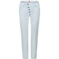 Buena Vista Stoffhose Malibu cropped summer twill - Sommerhose Damen - Slim Fit Hose - hellb