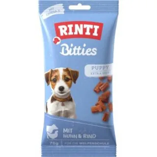 RINTI Bitties Puppy Huhn und Rind 16x75 g