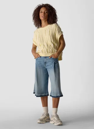 LeComte - Floral Vibes helles denim - Gr. - 36