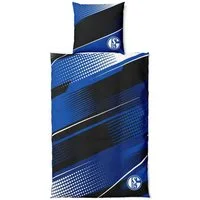 FC Schalke 04 Bettwäsche FC Schalke 04 Bettwäsche 135x200 cm, schwarz/ blau