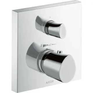 Axor Starck Organic Brause Thermostat 12716000 Unterputz Thermostat, Ab und Umstellventil, chrom