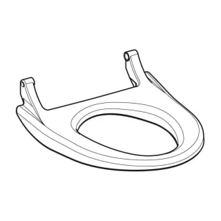 Geberit WC-Sitz zu AquaClean 4000 242170111 weiß-alpin