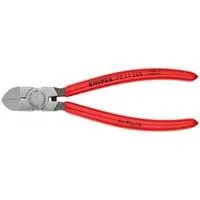 Seitenschneider 72 11 160, für Kunststoff, Schneid-Zange rot, Länge 160mm