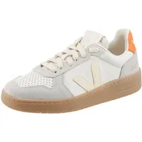 VEJA V-82 Sneaker Freizeitschuh, Halbschuh, Schnürschuh mit Kontrastbesätzen