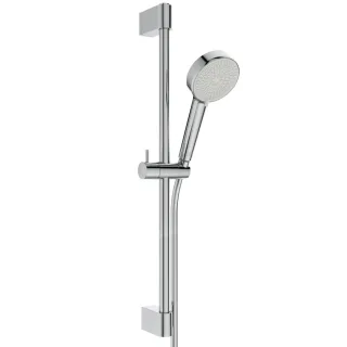 Ideal Standard Brausekombination Idealrain 644mm 2-fach-Handbrause d:100mm 8l, Chrom, BE233AA BE233AA