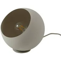 Lindby Tischleuchte Somolia, Metall, Creme IP20, 1 x 15 W LED