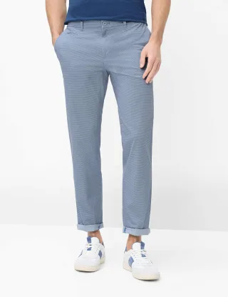 Brax Herren Chino Style FABIO ATLANTIC, Blau, Gr. 42/30