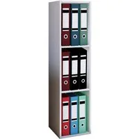 VCM Standregal Holz Büro Regal Bücher Ordner Aktenregal Offas 3f, 1-tlg., 107x34x30cm Aktenregal, Bücher, Ordner