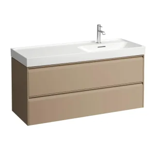 LAUFEN Waschtischunterschrank MEDA 448x1182x515 2 Schubl integ. Griffl. f.WT H817119 cappuccino, H42 H4217620114651
