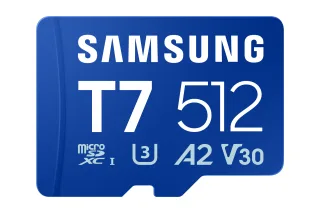 Samsung T7 microSDXC? UHS-I Speicherkarte | mb-mb512t/ww | 512 GB - 512 GB