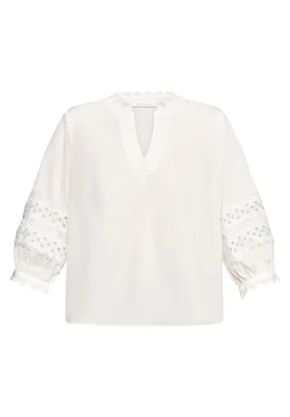 Betty & Co - Casual-Bluse Weiß - Gr. - 38
