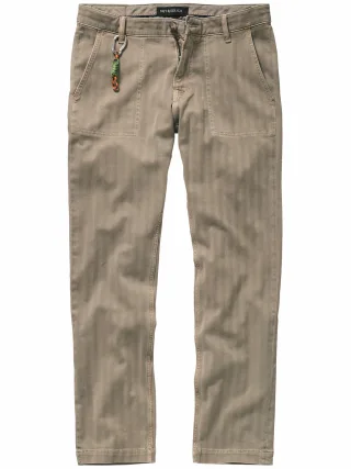 Mey & Edlich Herren Tatkraft-Hose Beige 98 % Baumwolle, 2 % Elasthan