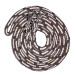 Zügel geschlossen, Baumwolle, 10 mm