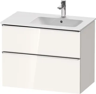 Duravit D-Neo Waschtischunterbau wandhängend Weiß Hochglanz 810x462x625 mm - DE4367010220000 DE4367010220000