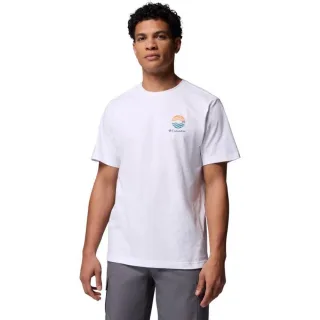 Columbia - "Kettle River" T-Shirt für Herren, Für Außen (Weiß)