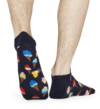 happy socks - Icecream Low Sock Blau - Gr. - 43.5