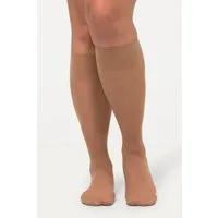 Ulla Popken Kniestrümpfe, Essential-Kniestrümpfe (3-Paar)